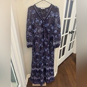 NWOT Celina Moon Floral Maxi Dress